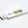 ADATA 64GB Memoria Flash USB 3.2 Gen 1 UV320 Blanco Verde tecnología y gadgets mx