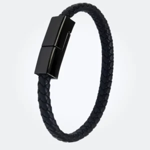 Cargador tipo C pulsera piel SEANADO USB trenzado para movil y tablet tecnologia y widgets mx