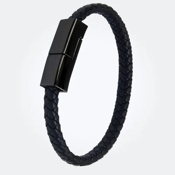 Cargador tipo C pulsera piel SEANADO USB trenzado para movil y tablet tecnologia y widgets mx