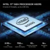 Higole 2 Pro Mini PC Portátil Windows 11 16GB RAM 256GB Intel N5095 pantalla táctil WiFi5 BT5.0 Black tecnologia y widgets mx 2