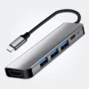 Rankman Extensor HUB USB C a 4K HDMI compatible multiple dispositivos MacBook Samsung carga rapida 87W Tecnologia y widgets mx