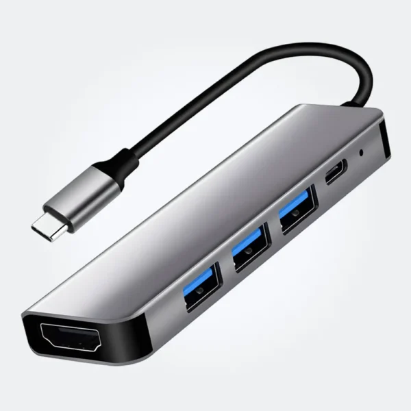 Rankman Extensor HUB USB C a 4K HDMI compatible multiple dispositivos MacBook Samsung carga rapida 87W Tecnologia y widgets mx