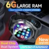 Smart Watch S40 negro 6gb ram 128gb android 11 cámara dual 8MP sport fitness GPS tecnología y gadgets mx 6