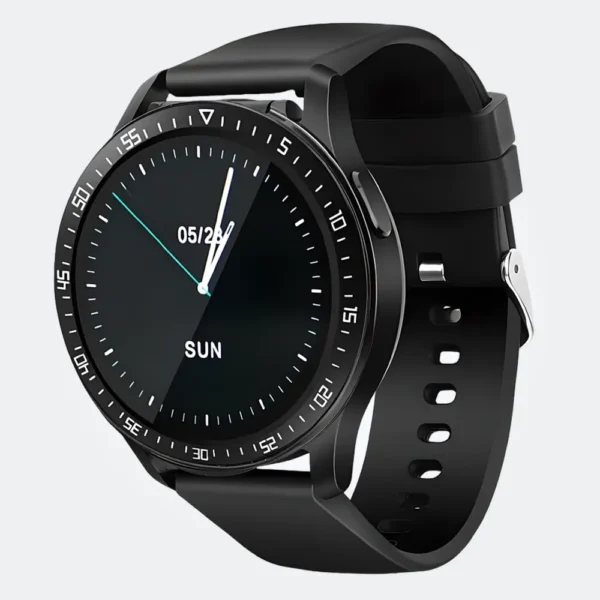 Smart Watch circular con audifonos VOVOAEWACH reloj inteligente auriculares Bluetooth 2 en 1 monitor de pasos frecuencia cardiaca presión arterial pulgadas Android iOS tecnologia y gadgets mx