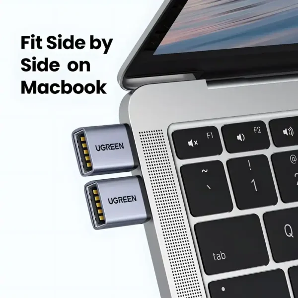 UGREEN Adaptador USB 3.0 OTG Tipo C a USB Hembra Convertidor Thunderbolt 3 MacBook Pro Air Xiaomi Samsung S20 S10 OTG tecnologia y widgets mx 3