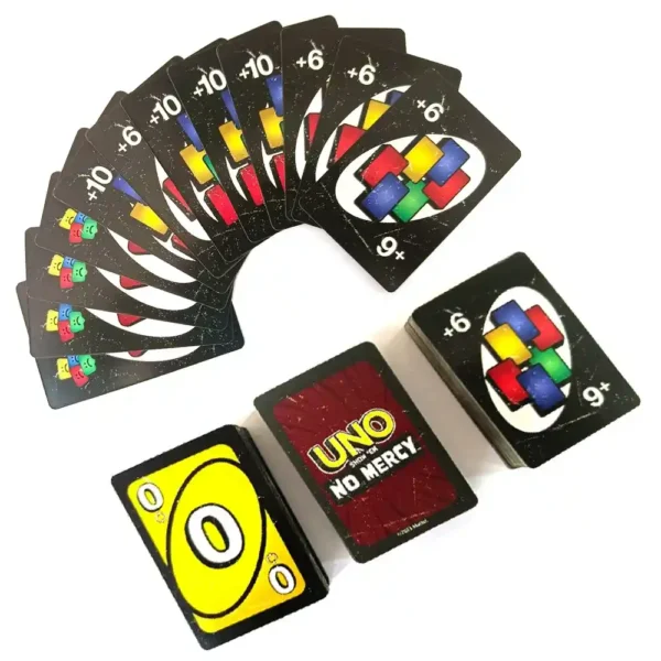 UNO No Mercy Juego de mesa cartas entretenimiento familiar juegos UNO cumpleaños Navidad tecnologia y gadgets mx 2