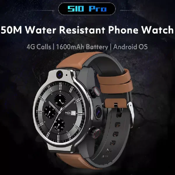 smart watch C10 3gb 32 gb 1600 mah resistencia al agua elegante gps 4g camara 13mp tecnología y gadgets mx 1