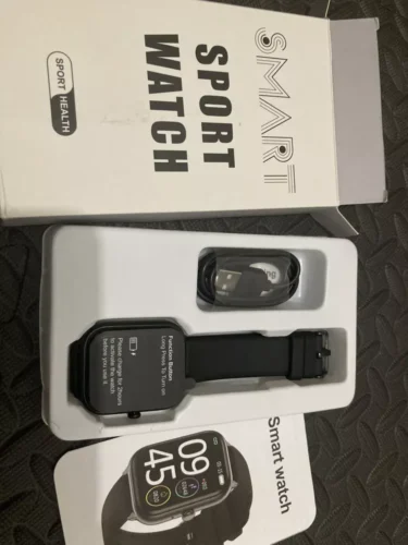 Smart Watch cuadrado deportivo photo review