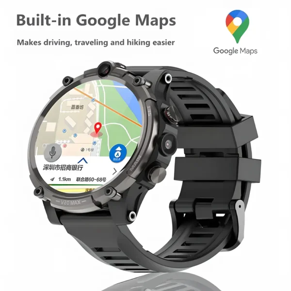 smart watch g4 4g GPS 128 gb mAh cámara Dual de 5MP 4GB Android 12 tecnología y gadgets mx 2