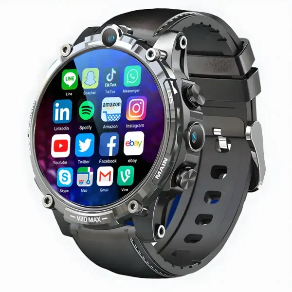 smart watch g4 4g GPS 128 gb mAh cámara Dual de 5MP 4GB Android 12 tecnología y gadgets mx