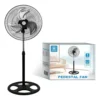 Abanico de Pedestal Pro 3 Aspas Metálicas 60W para Hogar y Oficina Tecnología y gadgets mx