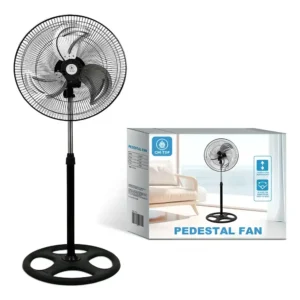Abanico de Pedestal Pro 3 Aspas Metálicas 60W para Hogar y Oficina Tecnología y gadgets mx
