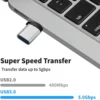 CARYWON USB C OTG 2 Unidades Adaptador USB C a USB 30 Adaptador OTG Tipo C Convertidor USB a Tipo C Función OTG Compatible Dispositivos con USB Tipo C Tecnología y Gadgets MX 1
