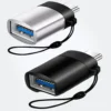 CARYWON USB C OTG 2 Unidades Adaptador USB C a USB 30 Adaptador OTG Tipo C Convertidor USB a Tipo C Función OTG Compatible Dispositivos con USB Tipo C Tecnología y Gadgets MX