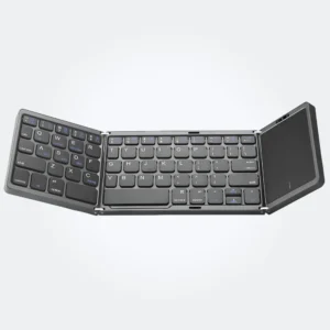 JESWO Teclado Inalambrico Plegable con Touchpad Teclado Bluetooth con Touchpad Teclado Portatil Recargable Uso Simultáneo de Varios Dispositivos para iOS Android Windows tecnología y gadgets mx