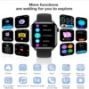 LOLO Smartwatch Negro Impermeable Unisex IP67 Android iOS 14 Modos Salud Bluetooth Tecnología y Gadgets MX 1