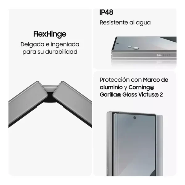 Samsung Galaxy Z Fold6 5G Dual SIM Azul Oscuro, 256 GB, 12 GB RAM Tecnología y Gadgets MX 4