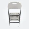 Silla Plegable blanca Hogar +H52 Tecnología y gadgets mx 3