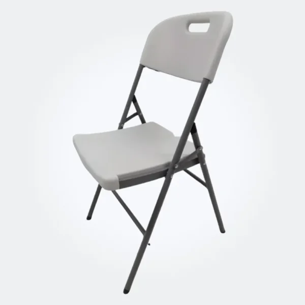 Silla Plegable blanca Hogar +H52 Tecnología y gadgets mx