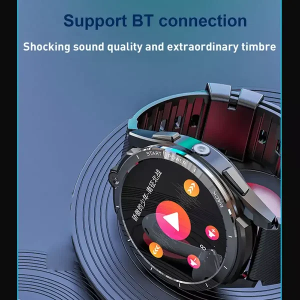 Smartwatch 6GB RAM 128GB ROM 4G Doble Chip Android 11 Generic Bisel Fix Correa Fix Caja Fix Tecnología y Gadgets MX 4