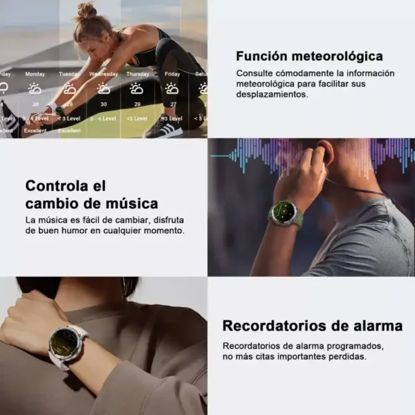 Smartwatch Militar Antimagnético Hombre Bluetooth Resistente IP68 FEIPUQU 2024 México Tecnología y Gadgets MX 4