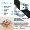 Tablet con funda JUSYEA J5 Andorid 13 10.1 128GB negra y 12GB de memoria RAM con Funda EVA 5G tecnología y gadgets mx 4