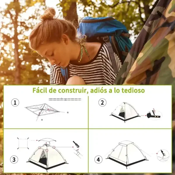Tienda de Campaña de 2 a 3 Personas militar Tecnología y gadgets mx 3