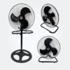Ventilador Metálico 3 en 1 de 18 Pulgadas para Pedestal, Mesa y Pared Tecnología y gadgets MX